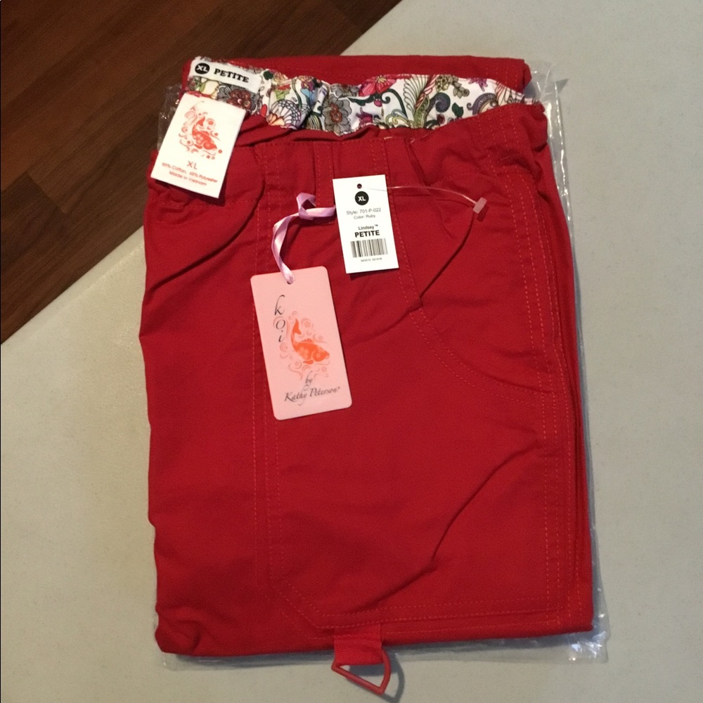 KIO KATHY PETERSON SCRUBS NEW TOP PANTS ORIGINAL PACKAGE FINLA PRICE - Picture 16 of 16